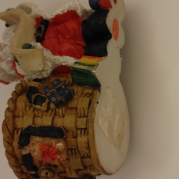 Santa small planter or candle holder - Picture 4 of 6